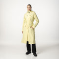 AGU Trenchcoat regenjas dames – extra lang – goud – M