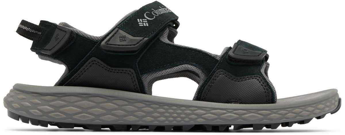 Columbia Konos 3-strap sandalen heren – zwart/city gray