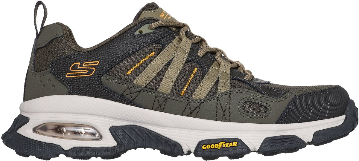 Skechers Skech-Air Envoy wandelschoenen heren – olijfgroen