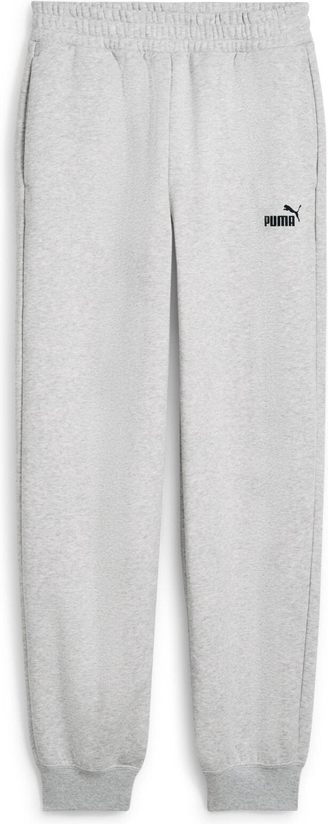 Puma ess small no. 1 logo comfort high-waist sweatpants fl cl women's sweatpants - light gray heather