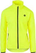 AGU go regenjas essential - regenjas dames & heren - ademende en waterdichte regenjas - fietsjack - geel - xxl